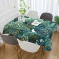 thumbnail image 2 of Yayeee Tablecloths 54" x 72" Rectangle Wrinkle Resistant Party Table Cover, Green Forest Pattern, 2 of 8