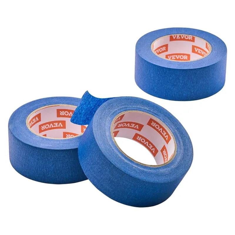 Painters Tape, Blue Painter Tape for Painting, Edge, Trim, Ceiling, Masking Tape Protects Surfaces and Removes Easily, DIY Craft Art, Labeling Decoration