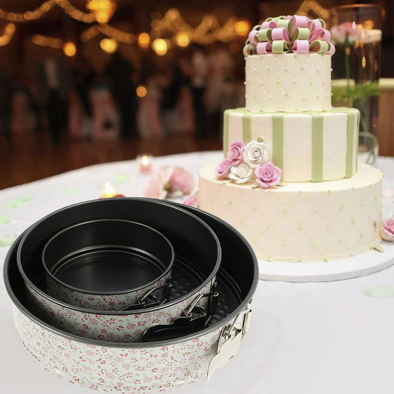 4/7/9/10inch Springform Pan Set Non-stick Cheesecake Pan Leakproof Round  Cake Pan Bakeware Bake Tray Tins Parties Wedding - AliExpress