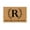 R, variant on 26-letter doormat N/ Funny Welcome Doormat Entryway Front Porch Rugs 60 * 40CM Anti Bottom Floor Indoor Outdoor Carpet For Farmhouse Patio Home Decor 26 Letter Floor Mat