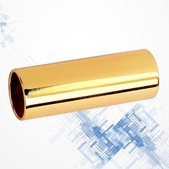 FUTUREORYY Metal Slide Bar Brass Guitar Slide for Guitarists 1Pack