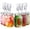 Stainless Steel, variant on Fermentation Lids, 6 Set Fermentation Kit for Wide Mouth Jars, 6 Stainless Steel Fermenting Lids with 6 Silicone Grommets, 6 Airlocks, 6 Silicone Rings(Jars Not Included)