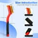 thumbnail image 2 of Juego de cepillos de alambre TOSEERY, 6 piezas, latón/acero inoxidable y nailon, 2 of 7