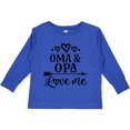 thumbnail image 3 of Inktastic My Oma Opa Love Me Grandkids Boys or Girls Long Sleeve Toddler T-Shirt, 3 of 5