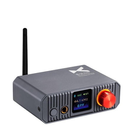 xDuoo XQ-50 Pro3 5.1-Channel Headphone Amplifier, EQ adjustment ,plug-and-play PC USB DAC functionality,Gray