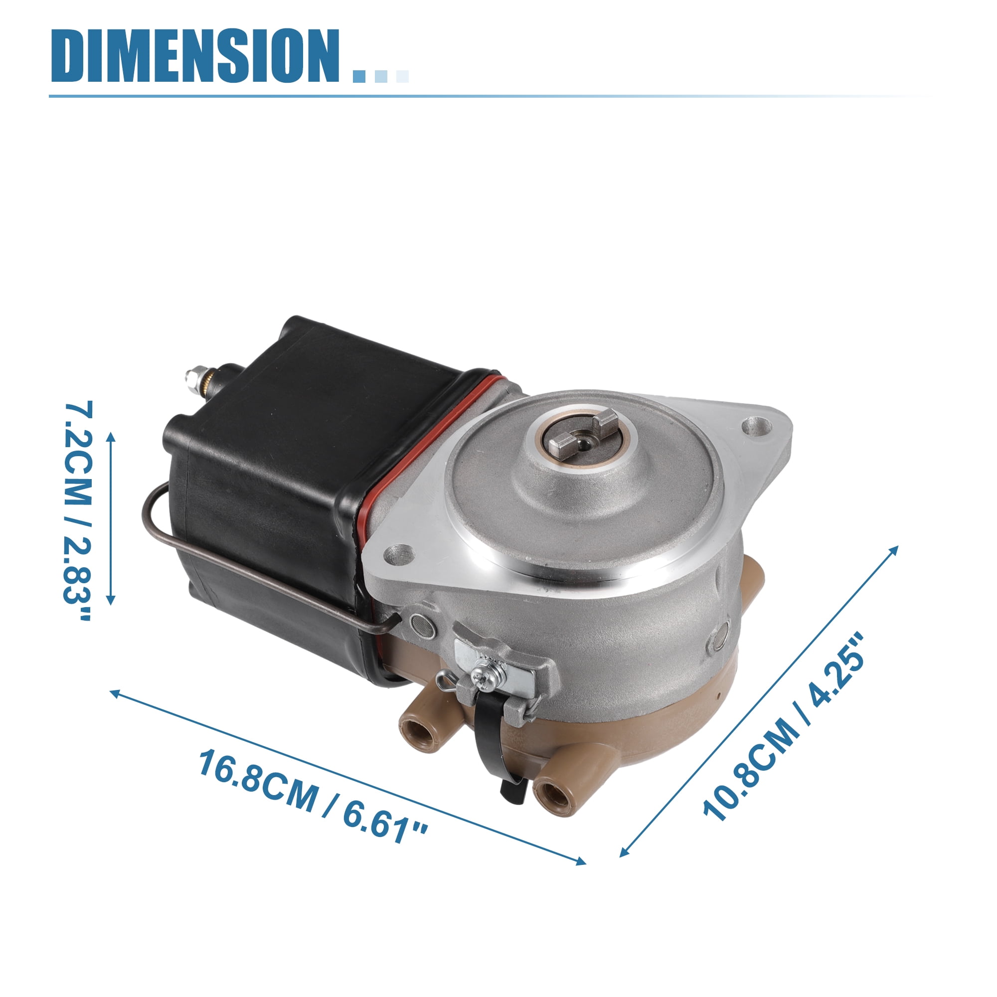 Unique Bargains 1 Set Front Mount Tractor Replacement with 12V Ignition Distributor Kit for Ford 8N Tractor Metal