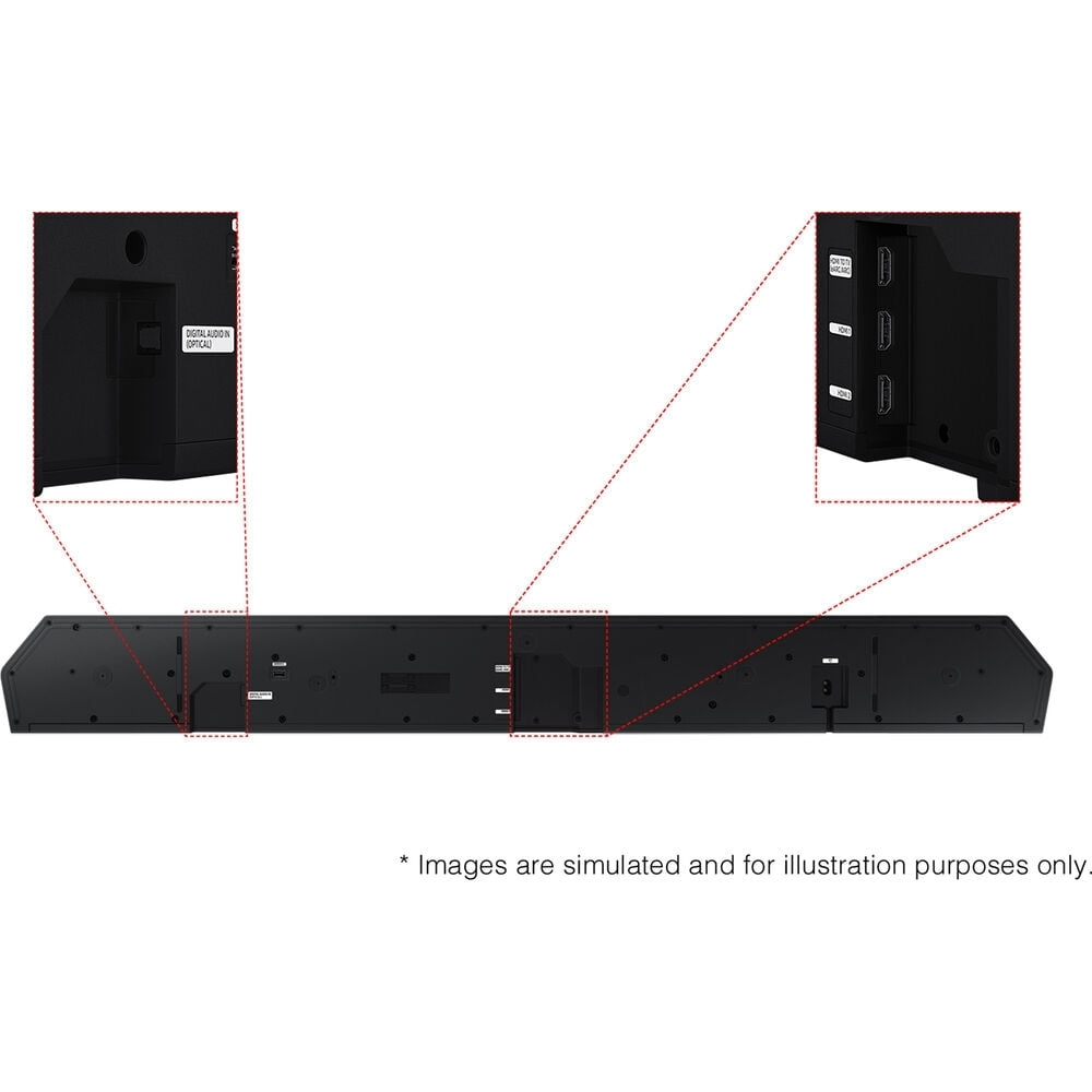Pre-Owned Samsung 656W 11.1.4-Ch 656W Dolby Atmos Soundbar System HW-Q990D/ZA