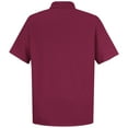 thumbnail image 2 of Red Kap® Men's Short Sleeve Spun Polyester Pocketless Polo, 2 of 2