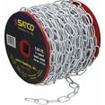 thumbnail image 1 of Satco 11 Gauge Chain 50 yds (150 ft) to Reel / 1 Reel to Master 15lbs MAX White, 1 of 1