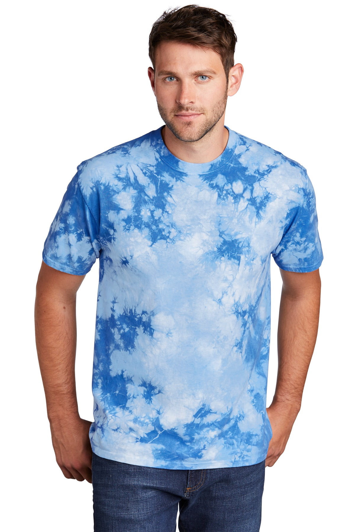 Adult 5.4 Oz Tie-Dye T-Shirt – 100% Cotton Flashback Tie-Dyed Tee In 3XL - View #6