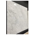 thumbnail image 6 of Carrara Marble Tile 18x18 - Italian White Bianco Polished Marble for Floor & Wall - Bathroom, Kitchen, Fireplace - 3/8" Thick, 2.25 sq.ft. per Tile, 6 of 6