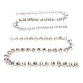 thumbnail image 1 of 2Pcs Rhinestone Trim Anti Fade Antioxidant Cuttable Rhinestone Strip Chain for Clothes Bag Shoes, 1 of 14