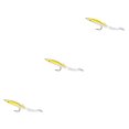 thumbnail image 3 of Naiovety 6 piezas de señuelos de pesca, accesorios de pesca con caña, cebo de simulación de tamaño pequeño profesional, accesorio para aparejos de Type1 NO1 Naiovety CBP028664, 3 of 6