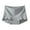 Gray, variant on Women's Cotton Mid Rise Seamless Panties No Show, Anti-Peek Butt Lifting Underwear, Soft Breathable Briefs
