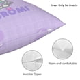 thumbnail image 6 of Kuromi and My Melody Throw Pillow Cover Decoration Pillow Case Cushion for Home Sofa Couch 18"x18", 6 of 7