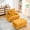 Orange, variant on Soft & Non - Collapsing Cushions - Sit Comfortably for Long in Apartment, Office or Reception Area