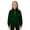 Blackish Green, variant on Girls Half Zip Pullover Sweatshirt Long Sleeve Workout Shirts Fall Clothes Boys Gilrs Mock Neck Athletic Tops Lightweight Fleece Quarter Zip Pullover Kids Teens Sportswear for Golf Yoga Tennis