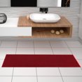thumbnail image 4 of Ottomanson Oscar Collection Non-Slip Rubberback Solid 2x5 Indoor Runner Rug, 20" x 59", 4 of 6
