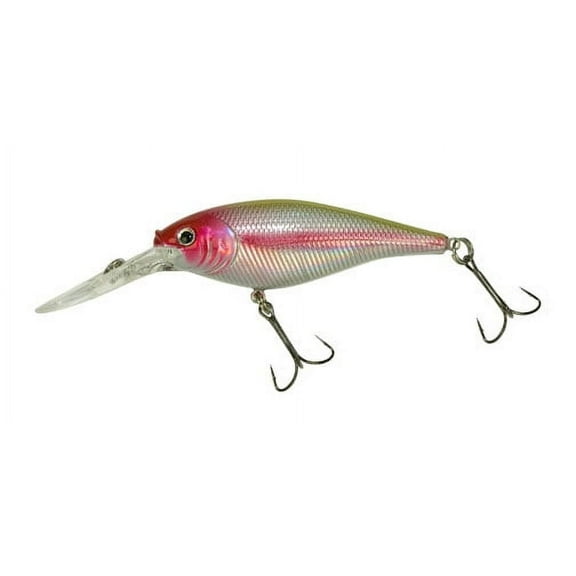 Berkley Flicker Shad Fishing Lure, Chrome Clown, 3/16 oz