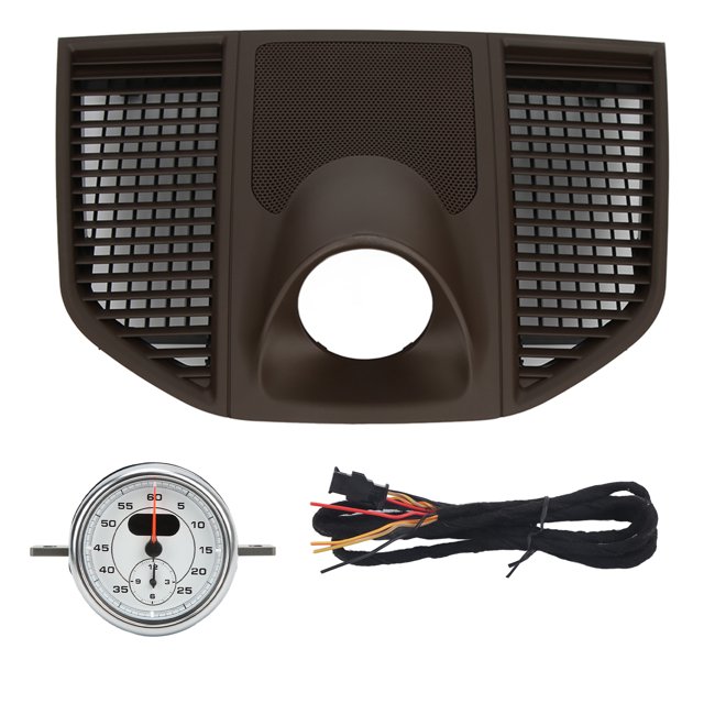 Dash Clock Cover,Car Upper Center Dashboard Dash Clock Panel Upper Center Dashboard Trim Rugged and Tough