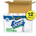 thumbnail image 3 of Scott Rapid-Dissolving Toilet Paper for RVs & Boats, 12 Double Rolls, 3 of 10