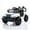 White, variant on EVOKEDEN 12V Remote Control Ride On Car for Kids, Electric Toddler Car with Spring Suspension, LED Lights & Music, Pink