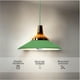 thumbnail image 3 of Lampara de techo colgante decorativo Macaron retro 35 cm de diámetro ilios innova Verde, 3 of 9