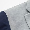 thumbnail image 4 of Vedolay Mens 2023 Coat Blazer for Men Double Open Front Casual Office Jacket Suit,Gray 3XL, 4 of 5