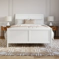 thumbnail image 2 of AFI Portland Queen Wood Foundation Bed Frame with Matching Footboard White, 2 of 9