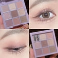thumbnail image 1 of SIfdSeng 9 Colors Eye Shadow Mattes Pearlescent Earth Color Eye Shadow Disc Waterproof Sweatproof Long Lasting Eye Shadow Eye Makeup Silver Eyeshadow Powder, 1 of 5
