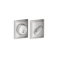 thumbnail image 2 of Schlage Lock Company B60ADD716 Single Cylinder Grade 1 Deadbolt with Decorative Addison Rose, Aged Bronze, 2 of 6