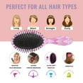 thumbnail image 7 of Pink Breast Cancer Hair Brush,Girls Detangling Hair Brush,Glide Through Tangles with Ease for Wet & Dry Hair,8.8"X2.8", 7 of 7