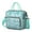 Greenish-blue-9, variant on Insulated Lunch Bag with Paisley and Floral Design – Waterproof Large Lunch Box for Women Ideal for Work or Outdoor Picnic
