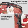 thumbnail image 4 of Santa Claus Oxford Cloth Waterproof USB Pouch with Hard Drive Cases, Hard Drive Bag, Charger Storage Organizer, Cable Organizer Clips - 5.9x9.44x3.14 in, 4 of 6