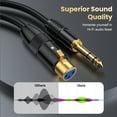 thumbnail image 3 of XLR To 6.35mm Cable, Professional Female To Male XLR To 1/4 Cord  for Microphone, 3 of 8