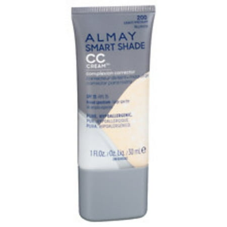 Almay Smart Shade CC Cream 200 Light Medium Broad Spectrum, SPF 35, 1 Fl