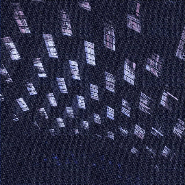 Ahgly Tapis d'Intérieur Lavable en Machine Carré Noir Nuit Transitionnel, 5 Pieds Carré