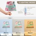 thumbnail image 4 of BZSMCE Table Lamp Creative Peony Flutter Pattern Simple Pattern Night Light, 4 of 8