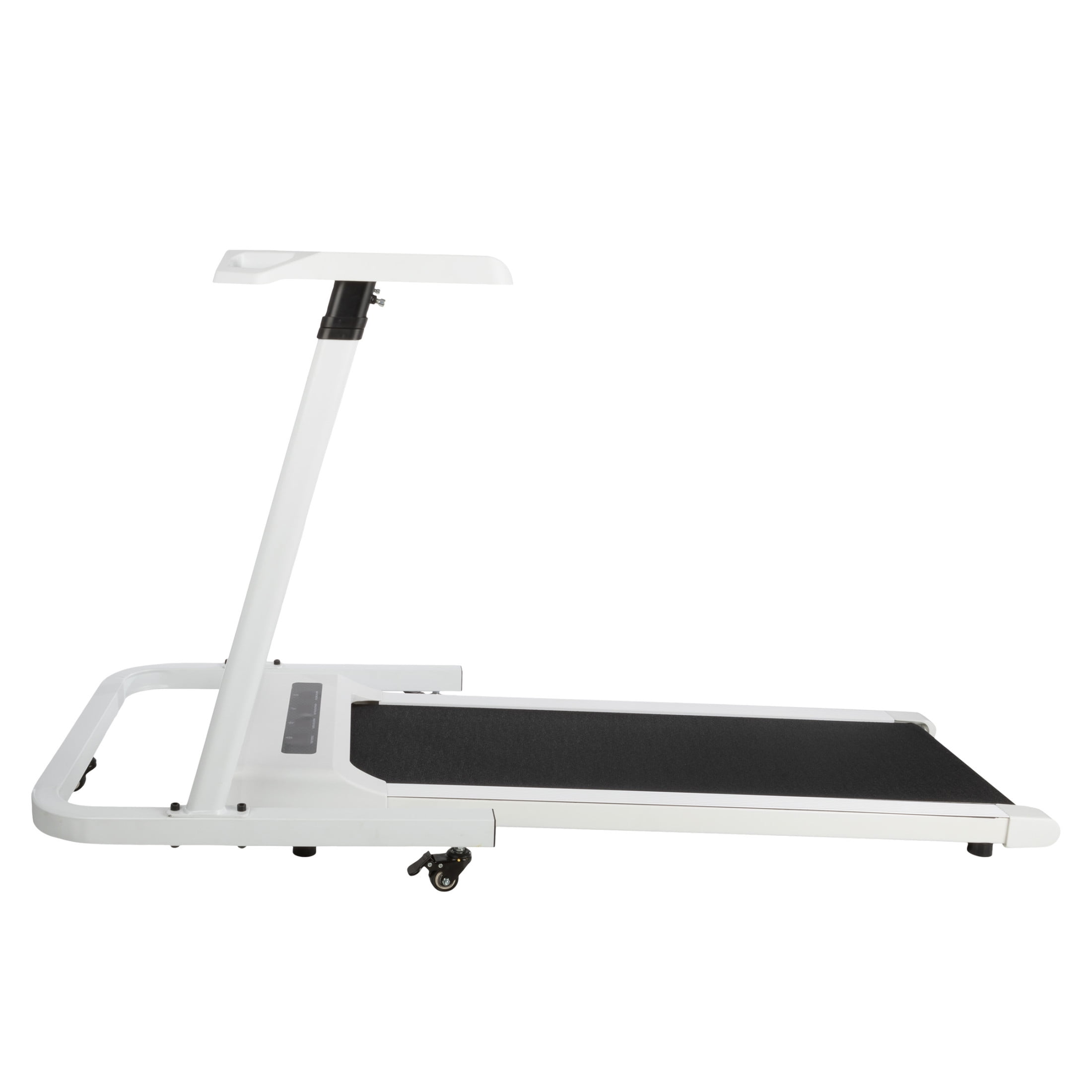 RAD Sportz Walking Pad Treadmill and Standing Desk Workout Set, White
