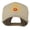Khaki, variant on Girls Scout with Flower Embroidered Cap - Navy OSFM
