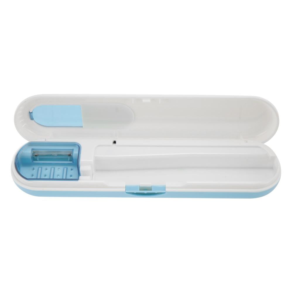 Kritne UV Toothbrush Sanitizer, UV Toothbrush Sterilizer Box Portable Toothbrush Head Clean Disinfection Sanitizer, Toothbrush Sanitizer