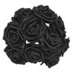thumbnail image 1 of 10/20/30 cabezas 8CM nuevas flores artificiales de espuma PE rosas ramo de novia flores para el hogar decoraciones de boda Scrapbooking DIY flor Tan Jianjun  unisex, 1 of 2