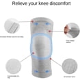 thumbnail image 3 of Knee Braces Elastic Slim Knee Braces for Knee Pain Comfortable Breathable Knee Compression Sleeve for Injury Recovery, Meniscus Tear, Knee Pain, Aching Knees (S (Pack of 1)), 3 of 6