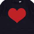thumbnail image 3 of Inktastic Red Heart Valentine Baby Sweatshirt, 3 of 4