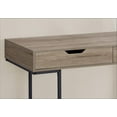thumbnail image 2 of Monarch Specialties Computer Desk, Home Office, Laptop, Storage Drawers, 48"l, Work, Metal, Laminate, Brown, Black, Contemporary, Modern, 2 of 4