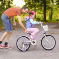 thumbnail image 2 of Babyjoy 18-Inch Girls Bicycle with Training Wheels, 2 of 7