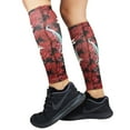 thumbnail image 3 of Hummingbirds Compression Leg Sleeves S/M / Red, 3 of 4