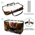 thumbnail image 4 of Turkey Large Reusable Foldable Oxford Cloth Shopping Bag with Collapsible Bucket, Storage Box, and Laundry Bag, 4 of 7