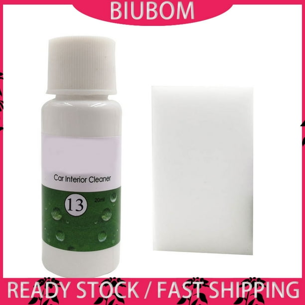 biuboom HGKJ-13 20/50ML Interior Del Coche Pulido De Cuero Detergente Automotriz Limpiador De Asiento