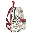 thumbnail image 2 of Harry Potter Allover Chibi Character Pattern Faux Leather Tote Bag Mini Backpack 11", 2 of 6